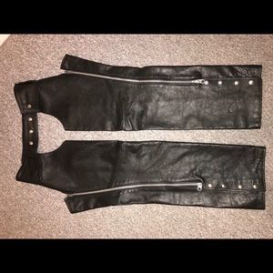 Chaps -Reed Sportswear Leather Motorcycle